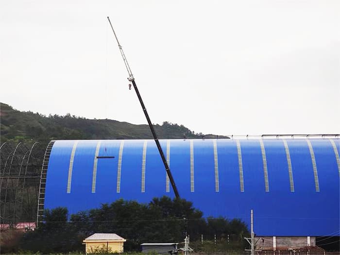 永济煤棚网架工程